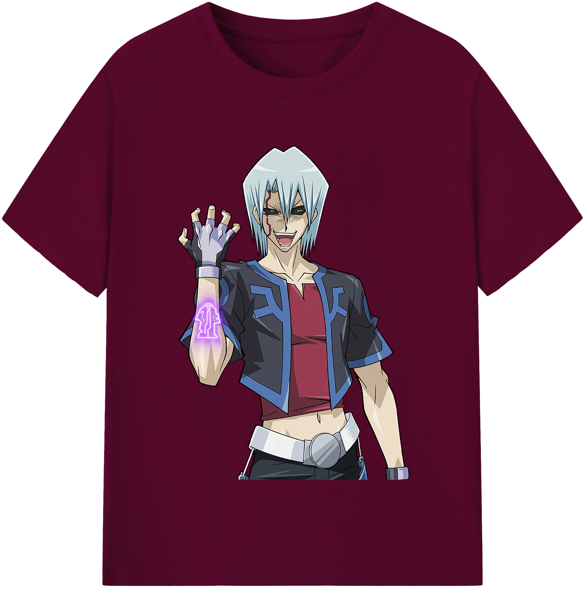 （画像用） 遊☆戯☆王 Yu-Gi-Oh! レディースカジュアルプリントTシャツ（綿100％）